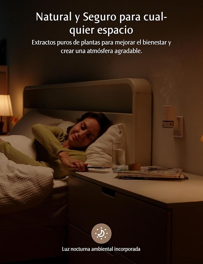 Difusor de Aromas Ultrasónico sin Agua