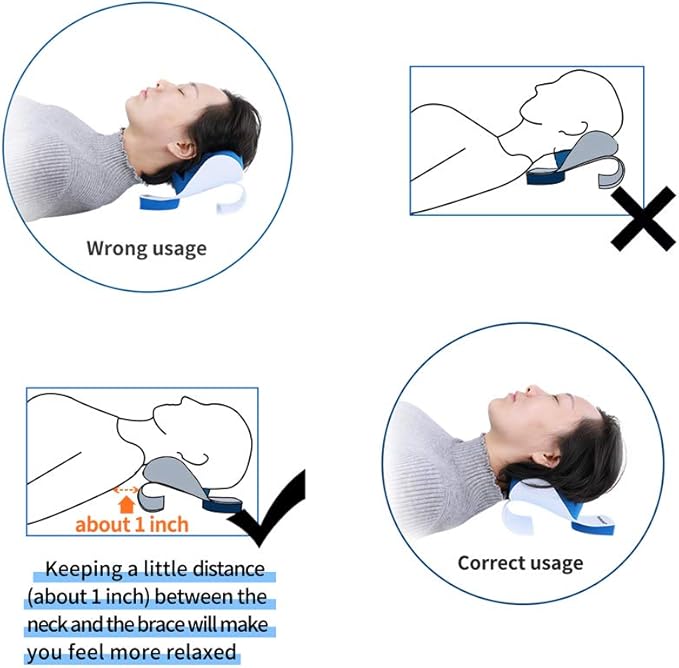 Almohada de Relajación para Cuello y Hombros