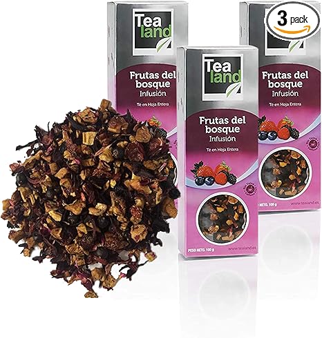 Tealand – Infusión Frutos del Bosque a Granel (3 x 100 g)