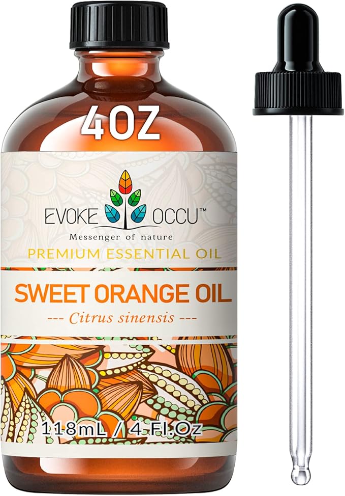 Aceite Esencial de Naranja Dulce 100% Puro y Natural
