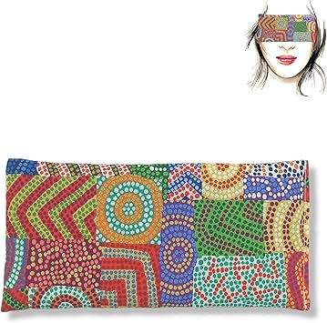 Almohada para los Ojos - Semillas de Lavanda y Arroz