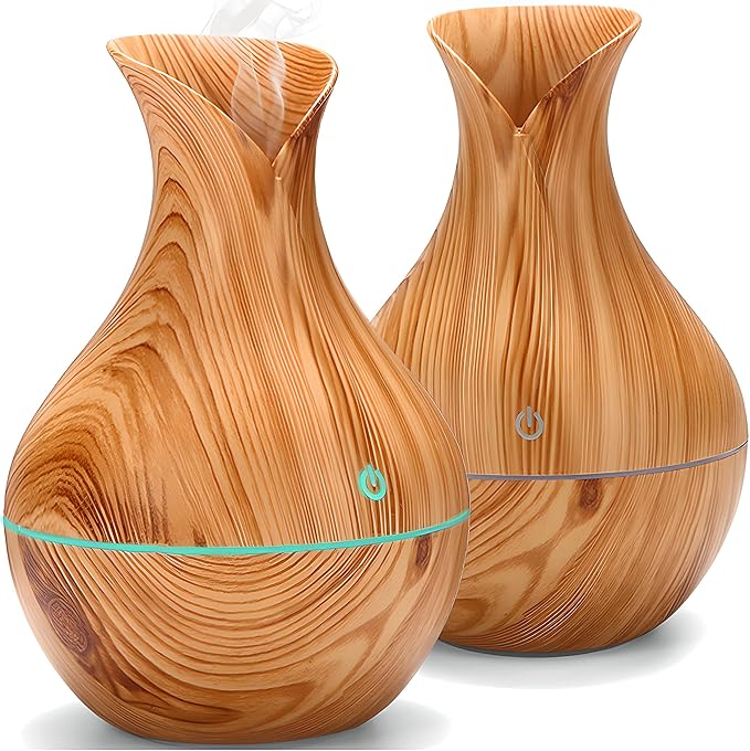 Difusor de Aroma Ultrasónico en Forma de Jarrón