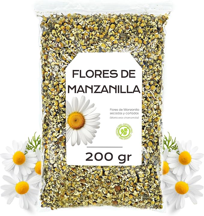 Manzanilla en Flor a Granel – 200 g