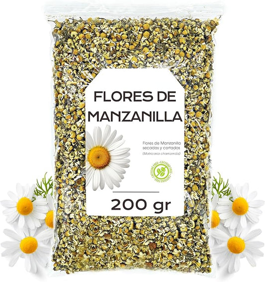 Manzanilla en Flor a Granel – 200 g
