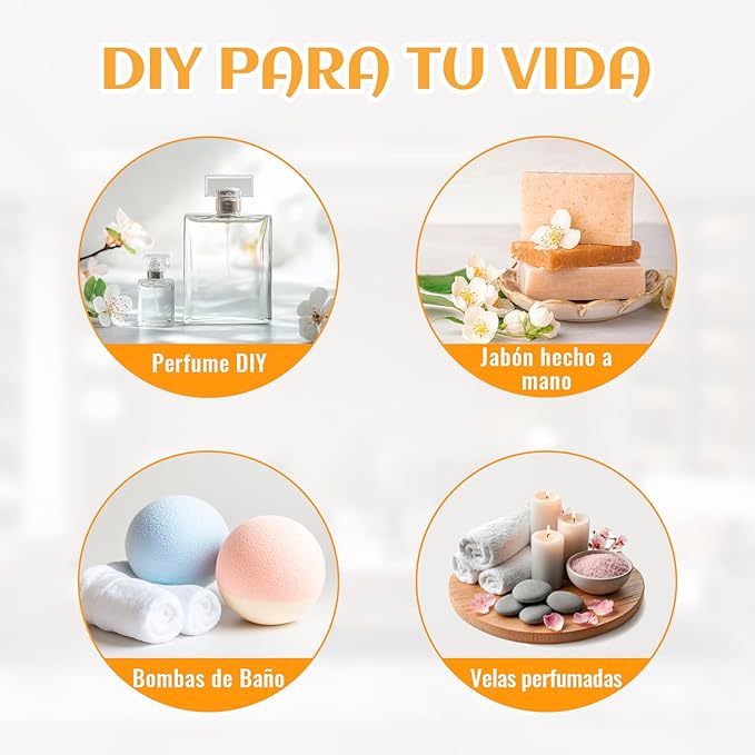 Aceite Esencial de Naranja Dulce 100% Puro y Natural