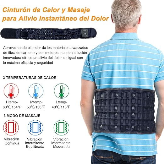Cinturón Inflable de Descompresión para la Espalda