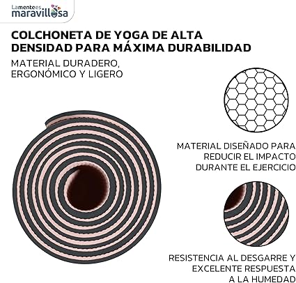 LA MENTE ES MARAVILLOSA - Esterilla de Yoga con Alma