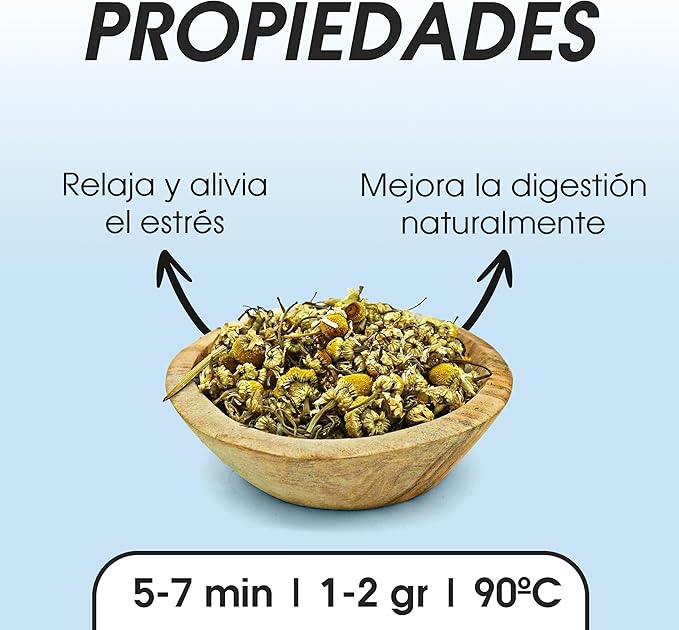 Manzanilla en Flor a Granel – 200 g