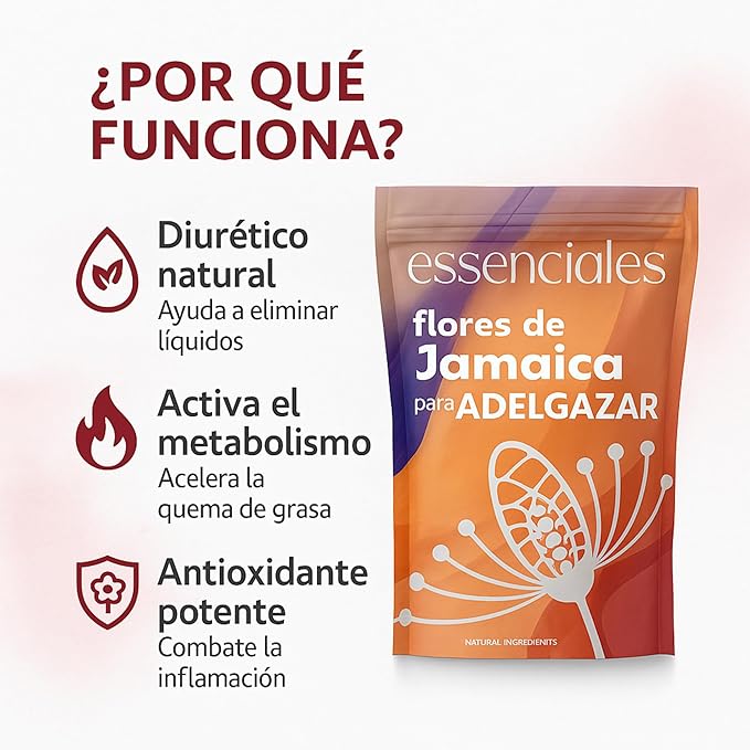 Hibisco Flor de Jamaica BIO – Bebida Detox 100% Natural