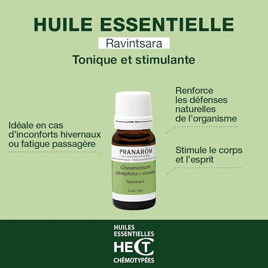 Aceite Esencial de Ravintsara (HECT) 100% Puro