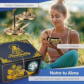 Set de Cuenco Tibetano Ø10 cm – Martilleado a Mano en Nepal