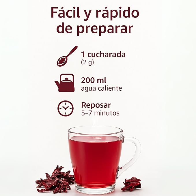 Hibisco Flor de Jamaica BIO – Bebida Detox 100% Natural