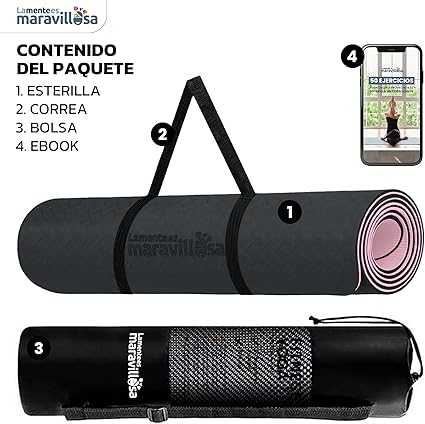 LA MENTE ES MARAVILLOSA - Esterilla de Yoga con Alma