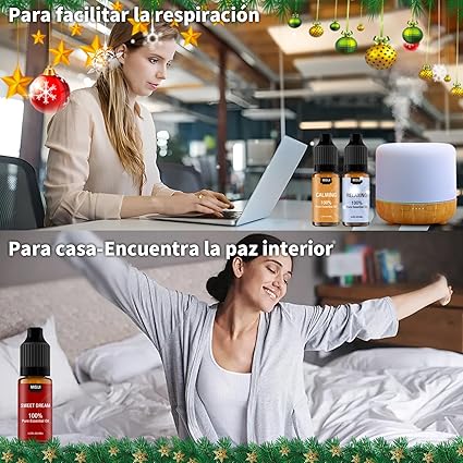 Set de Aceites Esenciales – Aromaterapia Pura y Natural