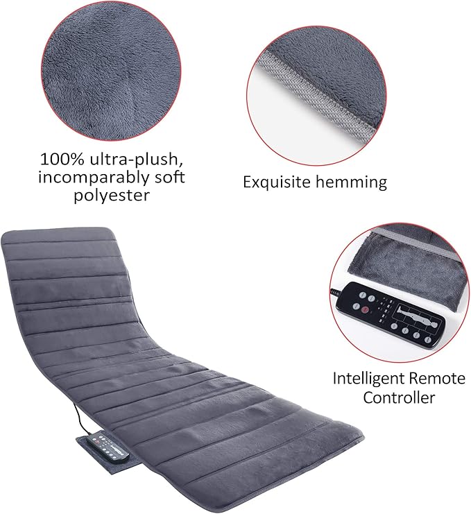 Colchón de Masaje Eléctrico con 10 Motores