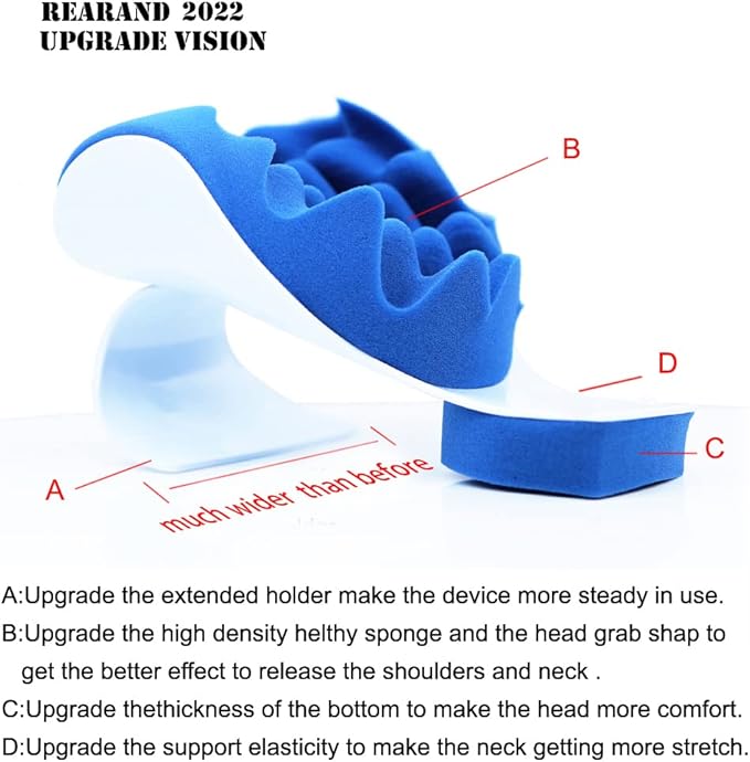 Almohada de Relajación para Cuello y Hombros