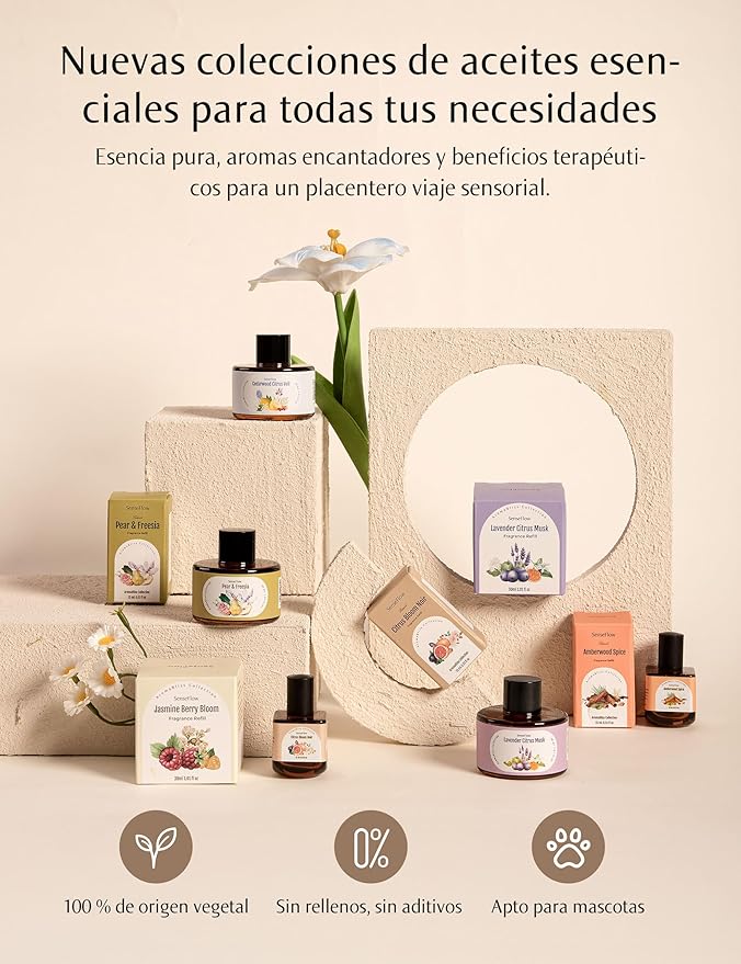 Difusor de Aromas Ultrasónico sin Agua