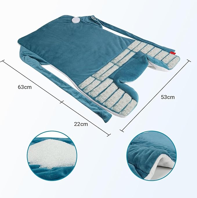 Almohadilla Térmica Ponderada para Espalda