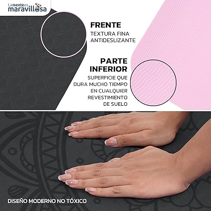 LA MENTE ES MARAVILLOSA - Esterilla de Yoga con Alma